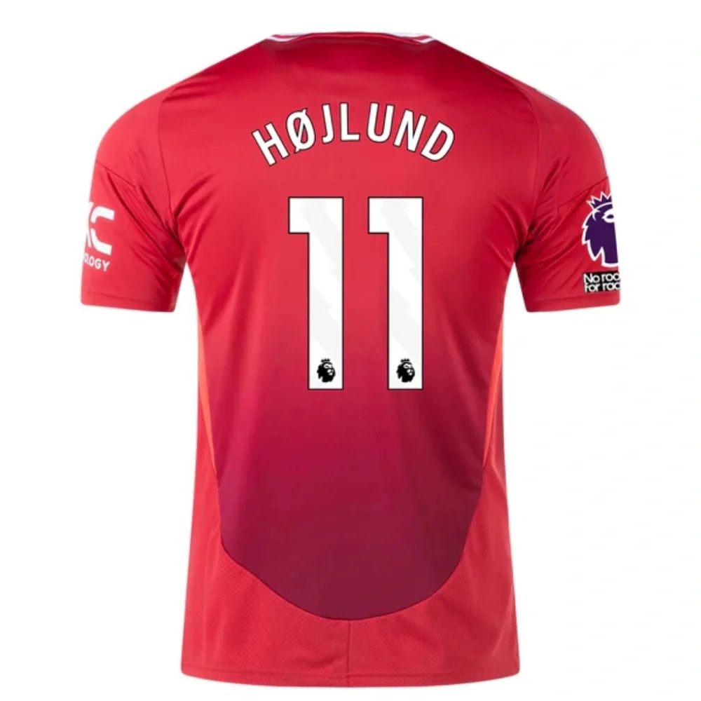 Adidas Rasmus Højlund 11 Home Jersey MUFC Red Large New‎ With Tags